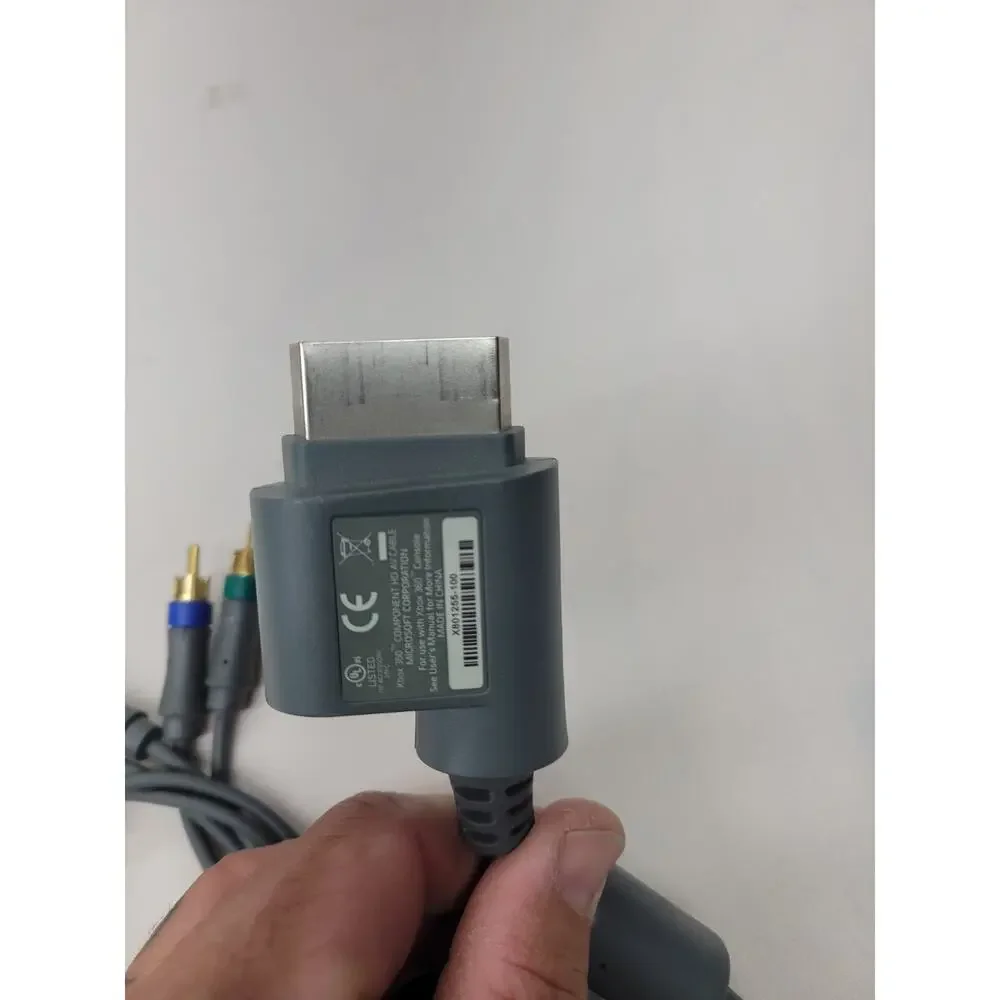 Xbox 360 OEM Component HD AV Cable X801255-100 - Tested Working